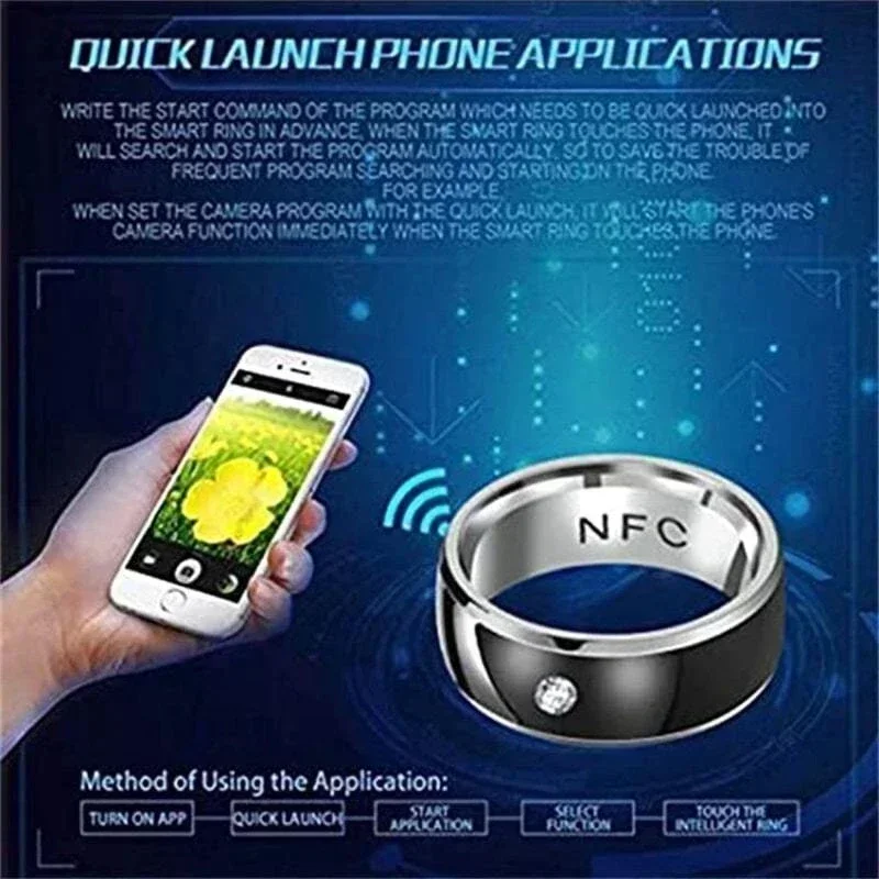 Smart Ring Wearable Technology - Smart Ring Nfc Pay reseña y precio