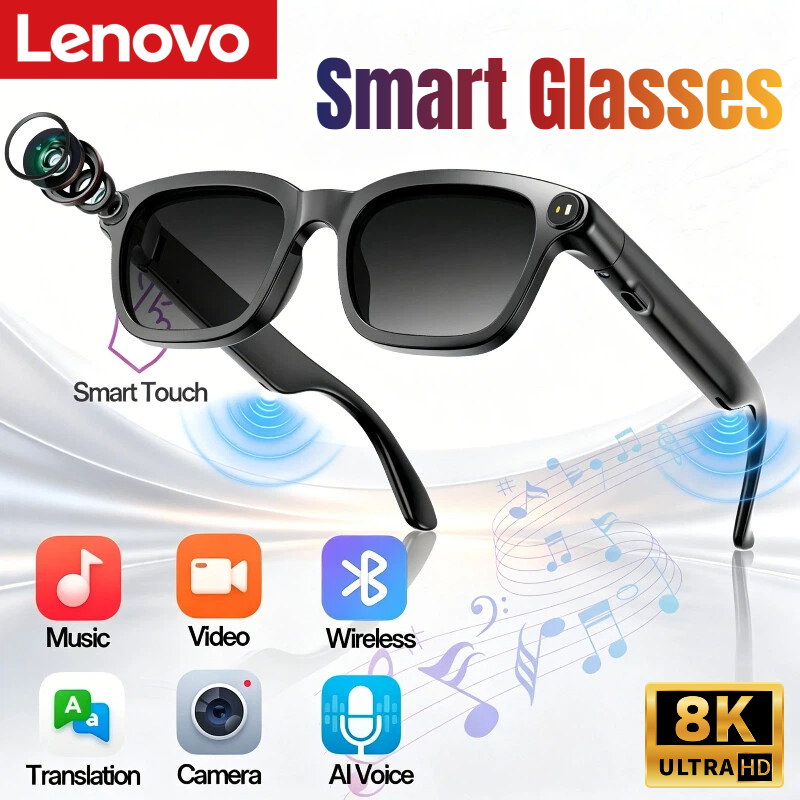 Lenovo Smart Glasses AI Transl - Smart Glasses Lens reseña y precio