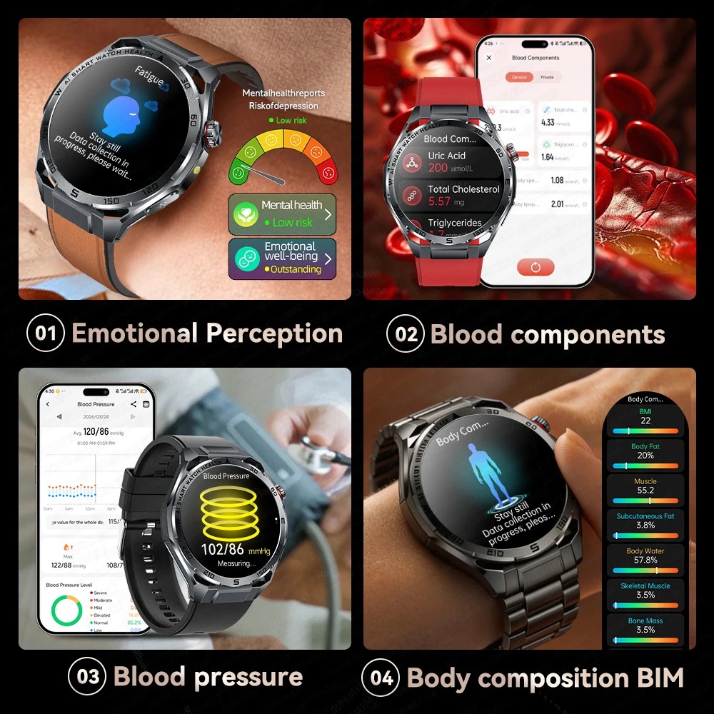 New Blood Pressure Uric Acid B - Fatigue Band Monitor reseña y precio