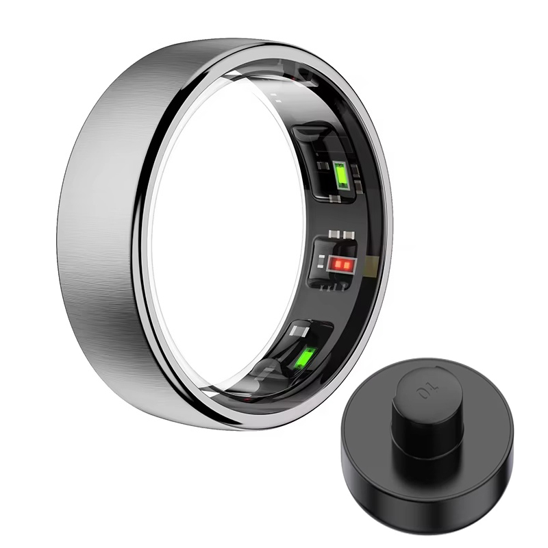 R10 Charging Case Smart Ring M - Temperature Ring Skin reseña y precio