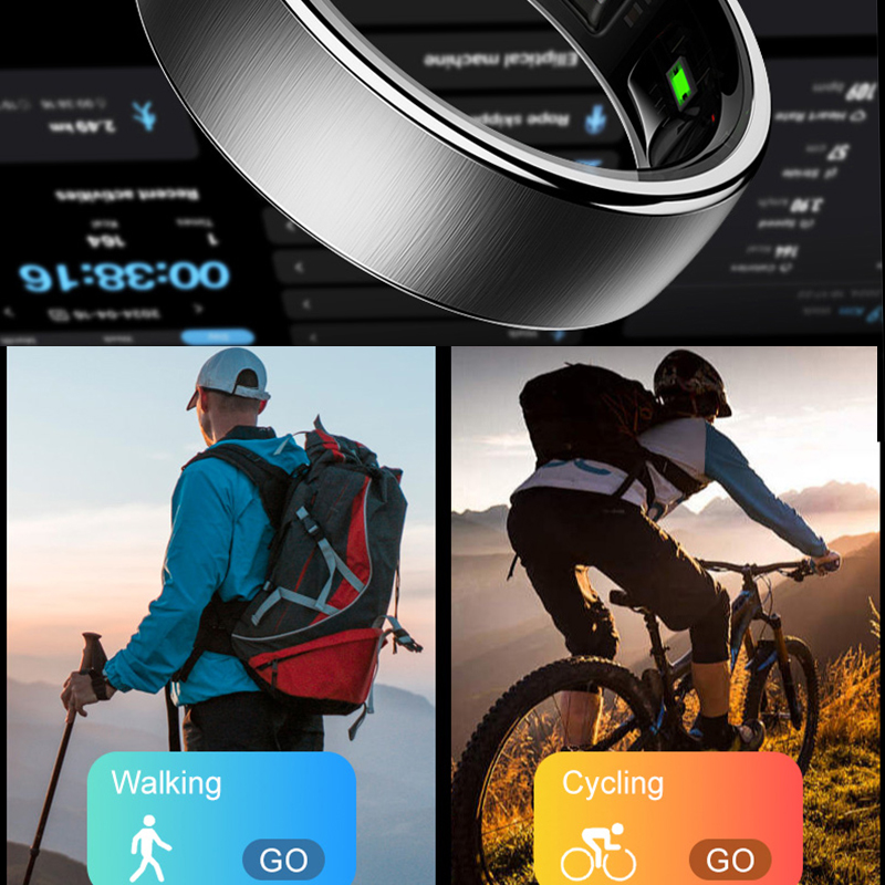 R10 Charging Case Smart Ring M - Temperature Ring Skin reseña y precio