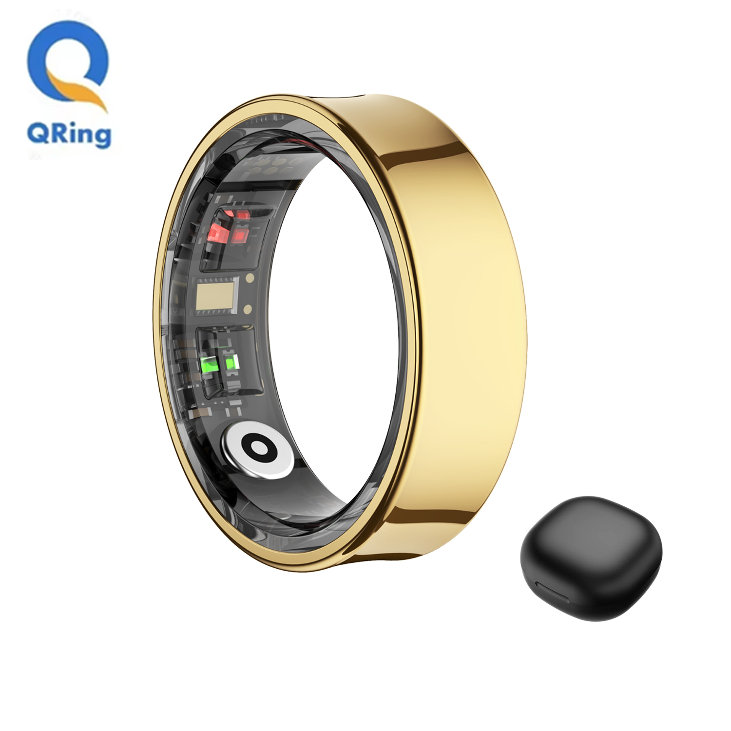 Smart Ring with Charging Case, - Temperature Ring Skin reseña y precio