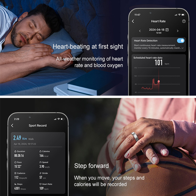 R10 Charging Case Smart Ring M - Temperature Ring Skin reseña y precio
