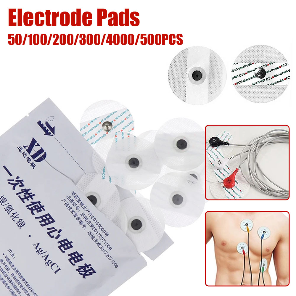 50-500pcs Disposable Electrode - Ecg Patch Monitor reseña y precio