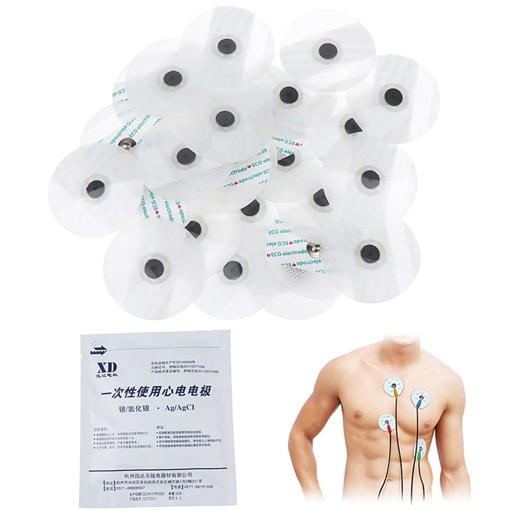 50-500pcs Disposable Electrode - Ecg Patch Monitor reseña y precio