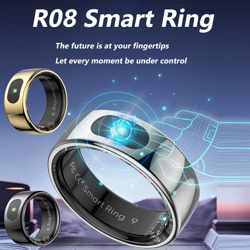 R08 Smart Ring Men Women Charg - Temperature Ring Skin reseña y precio