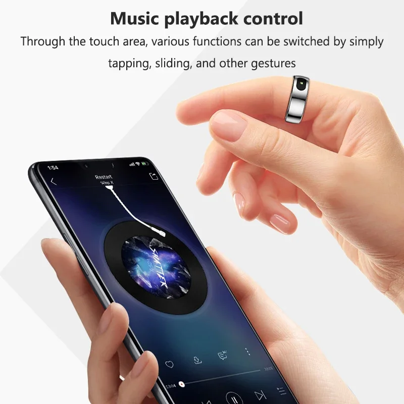 R08 Smart Ring Men Women Charg - Temperature Ring Skin reseña y precio