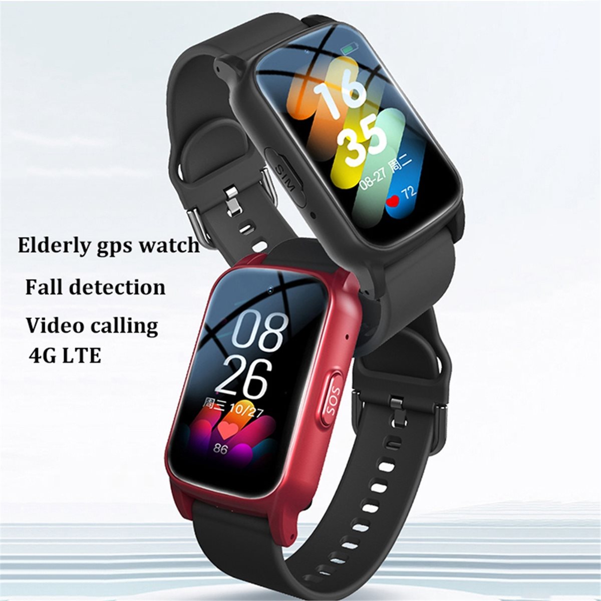 4G Elderly Smart Watch with GP - Fall Detection Watch reseña y precio