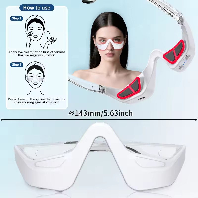 Under Eye Red Light Therapy De - Light Therapy Glasses reseña y precio