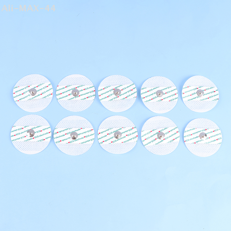 10pcs Non-Woven ECG Electrode  - Ecg Patch Monitor reseña y precio