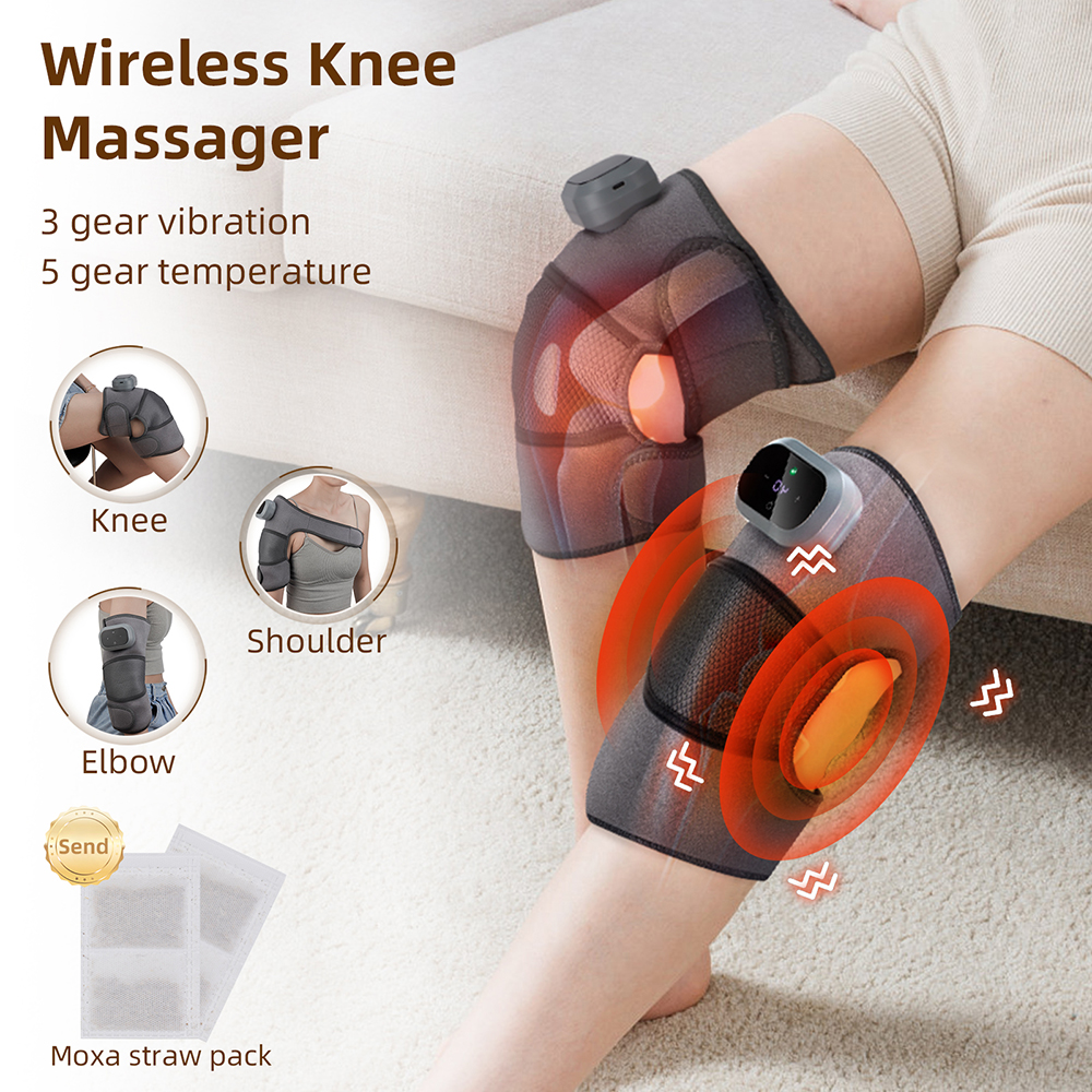 3 in 1 Cordless Heating Vibrat - Smart Knee Wrap reseña y precio