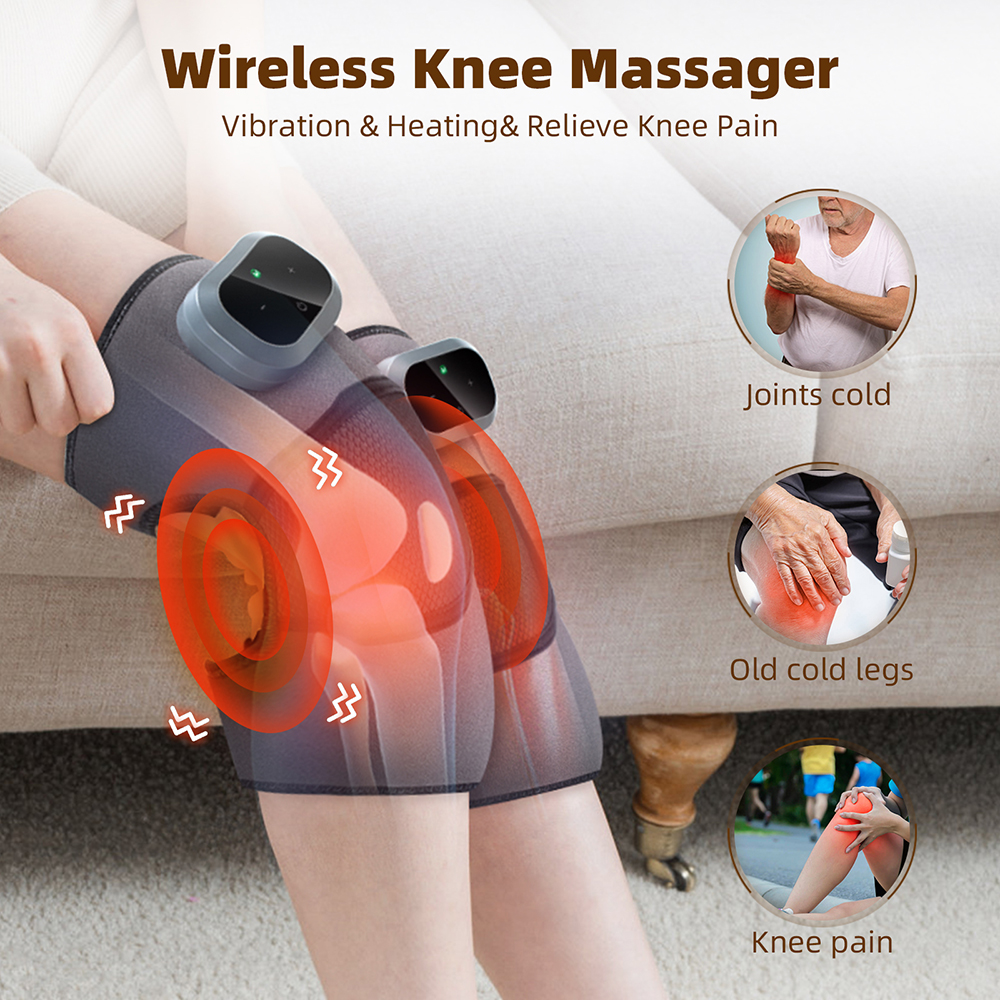 3 in 1 Cordless Heating Vibrat - Smart Knee Wrap reseña y precio