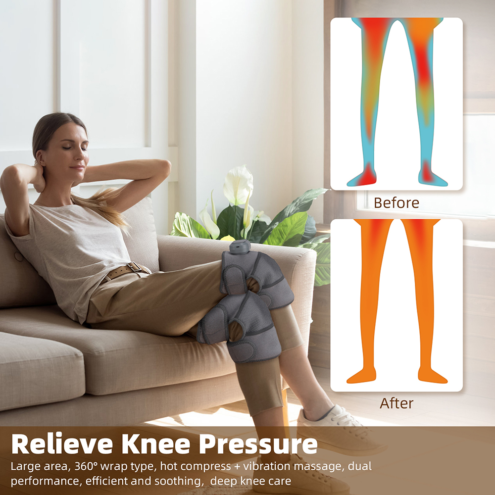 3 in 1 Cordless Heating Vibrat - Smart Knee Wrap reseña y precio