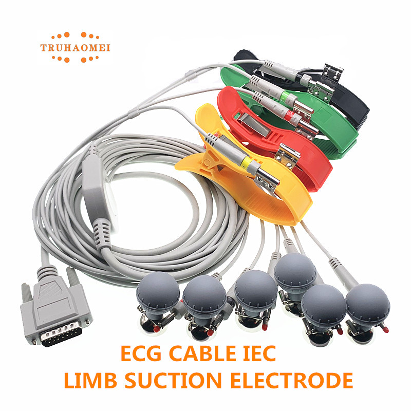For Nihon Kohden ECG Cable Bio - Ecg Patch Monitor reseña y precio