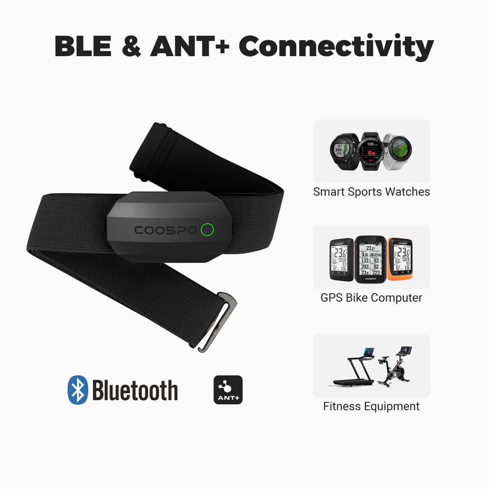 COOSPO H808S Heart Rate Sensor - Breath Rate Monitor reseña y precio